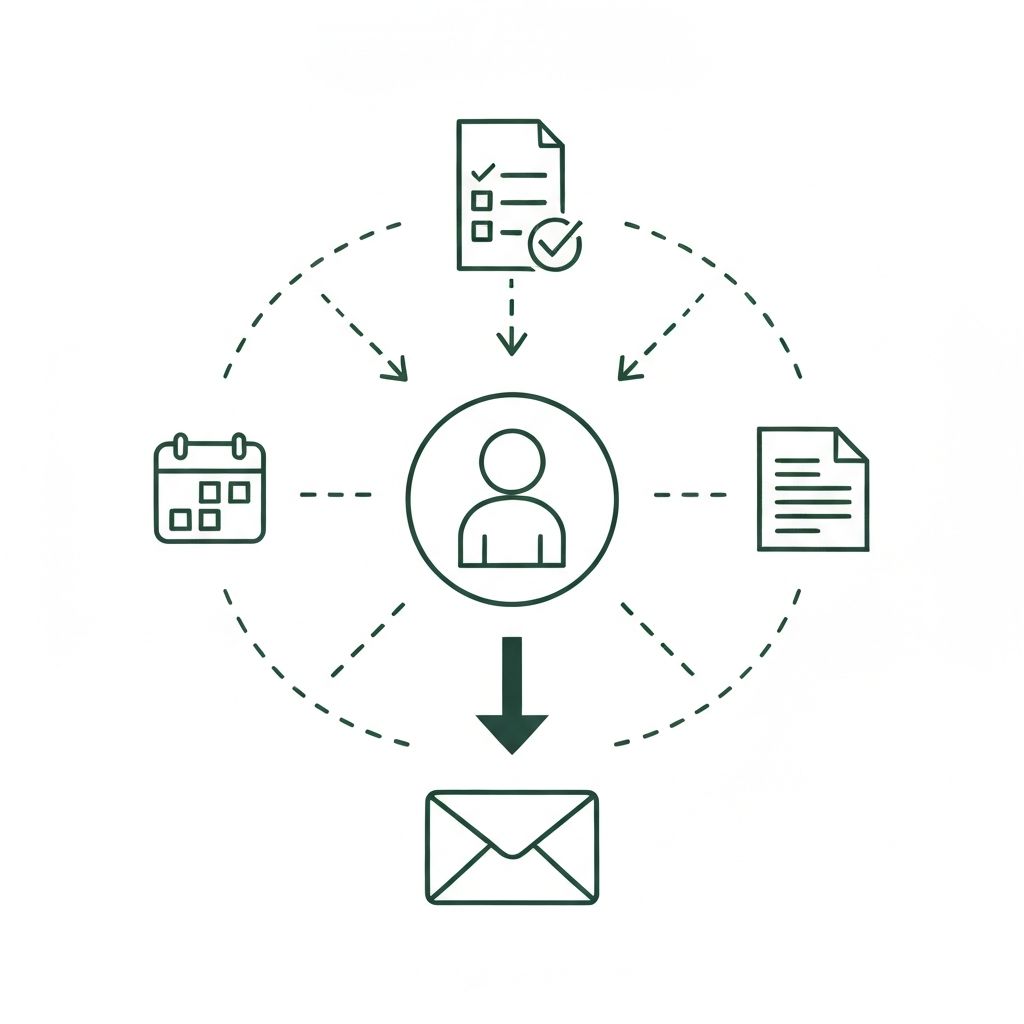 Multi-signal tracking dashboard